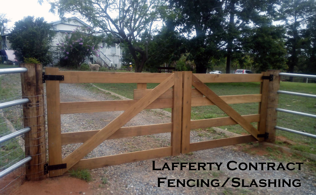 Slashing and fencing gympie
